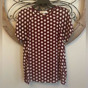 Michael Kors Sheer Tunic Top